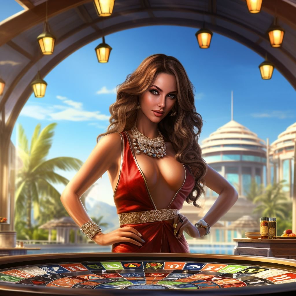 Antarmuka Baccarat live NetEnt menunjukkan taruhan dan dealer